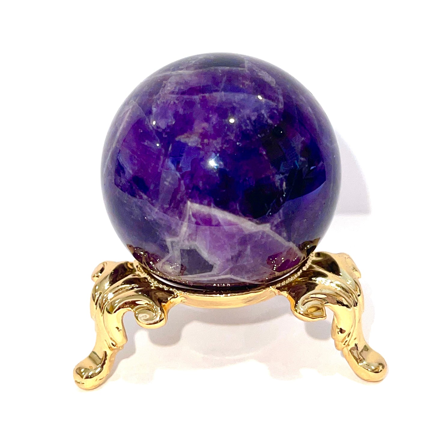 Small Crystal Sphere w/Stand