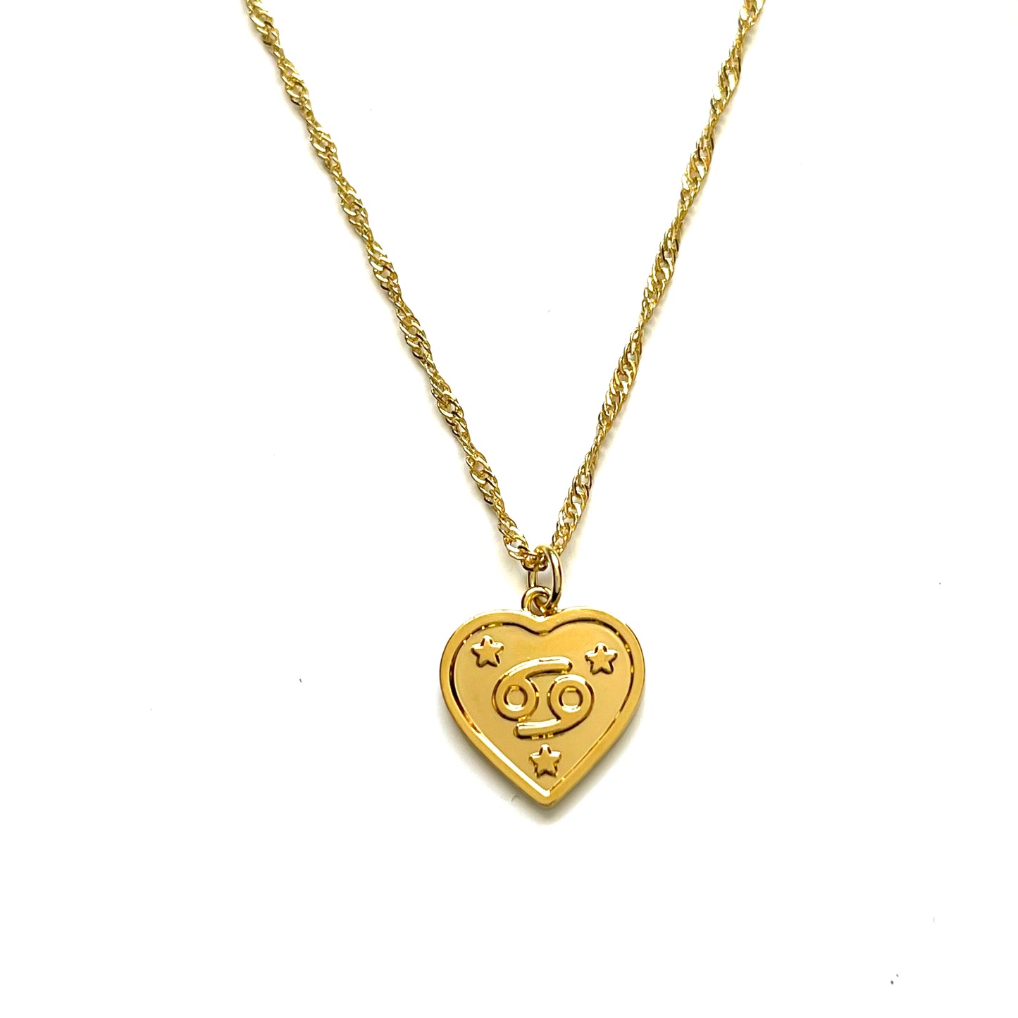 Zodiac Heart Necklace