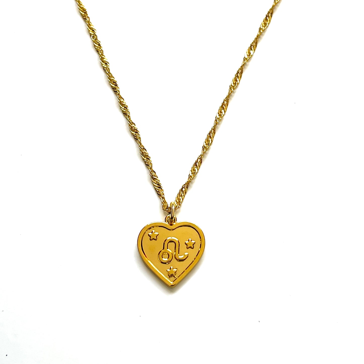 Zodiac Heart Necklace