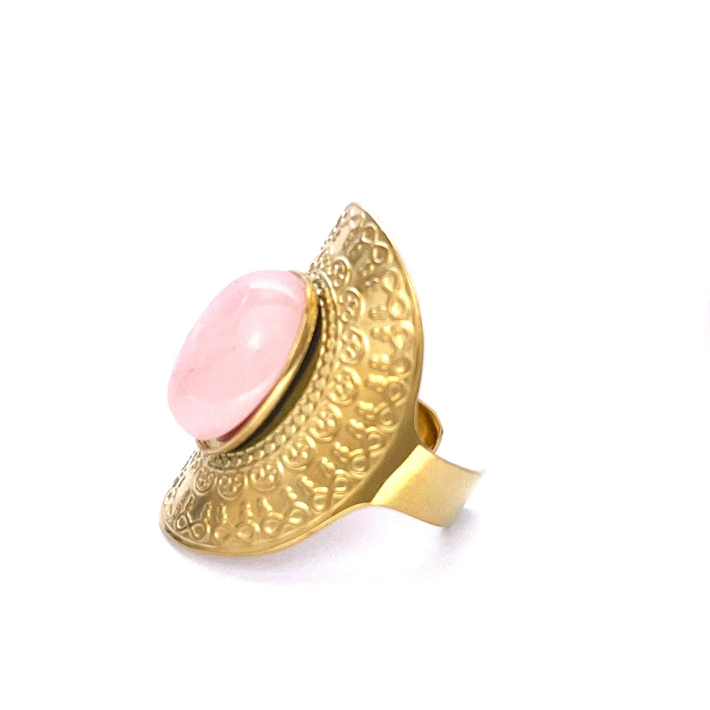 Rose Quartz ring