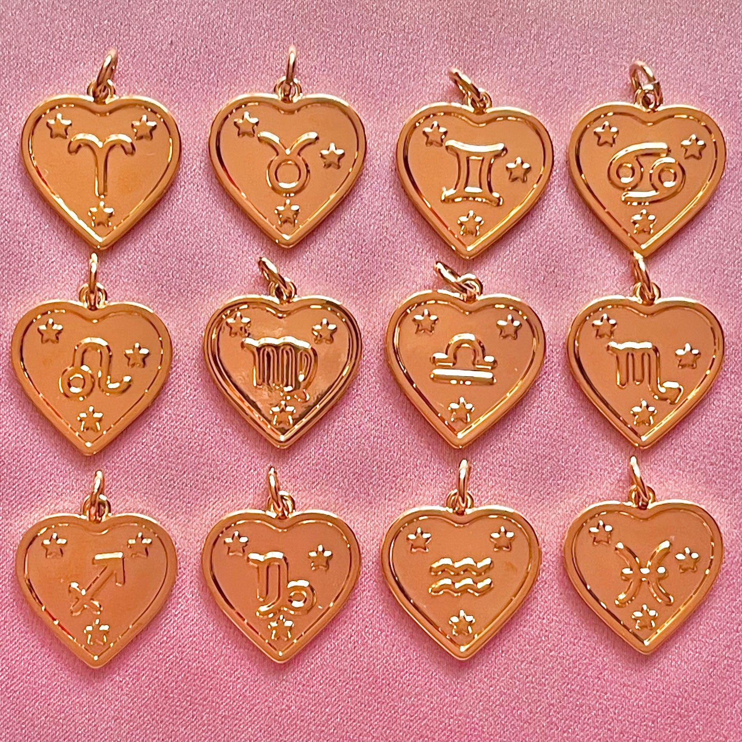 Zodiac Heart Necklace