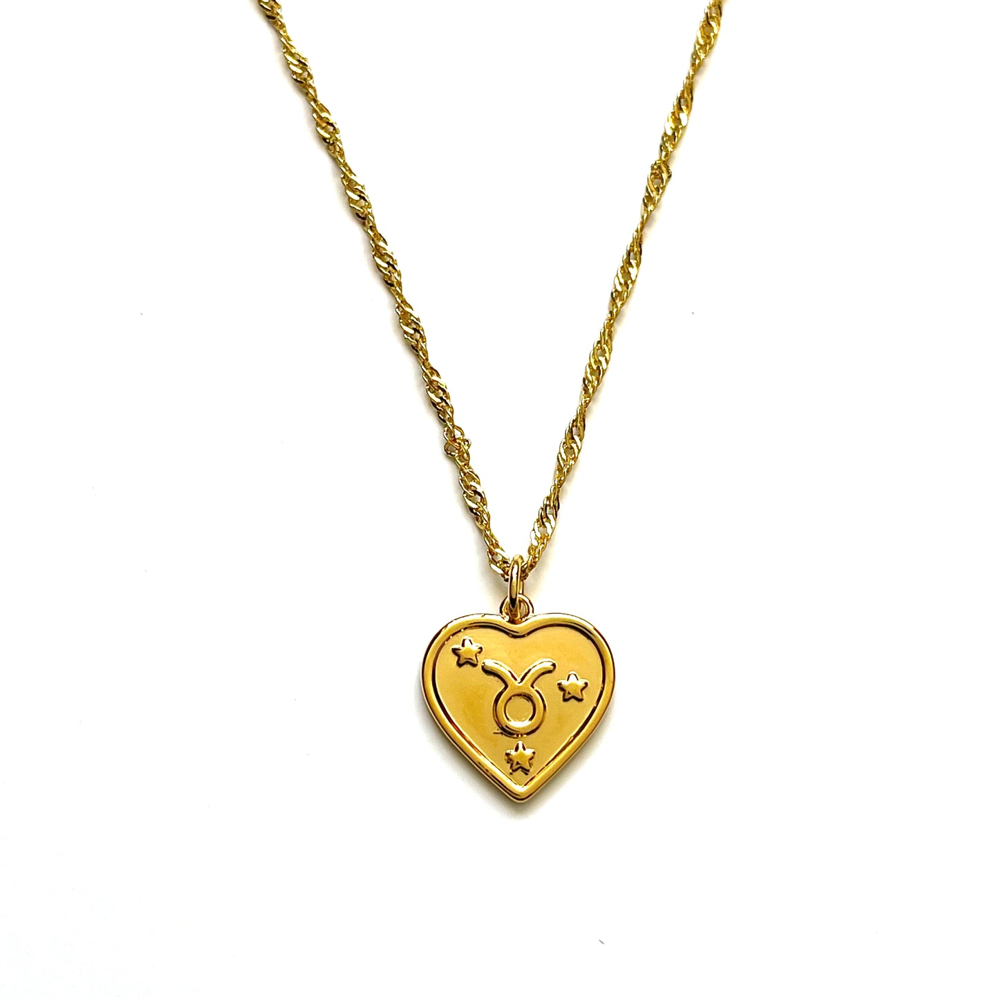 Zodiac Heart Necklace