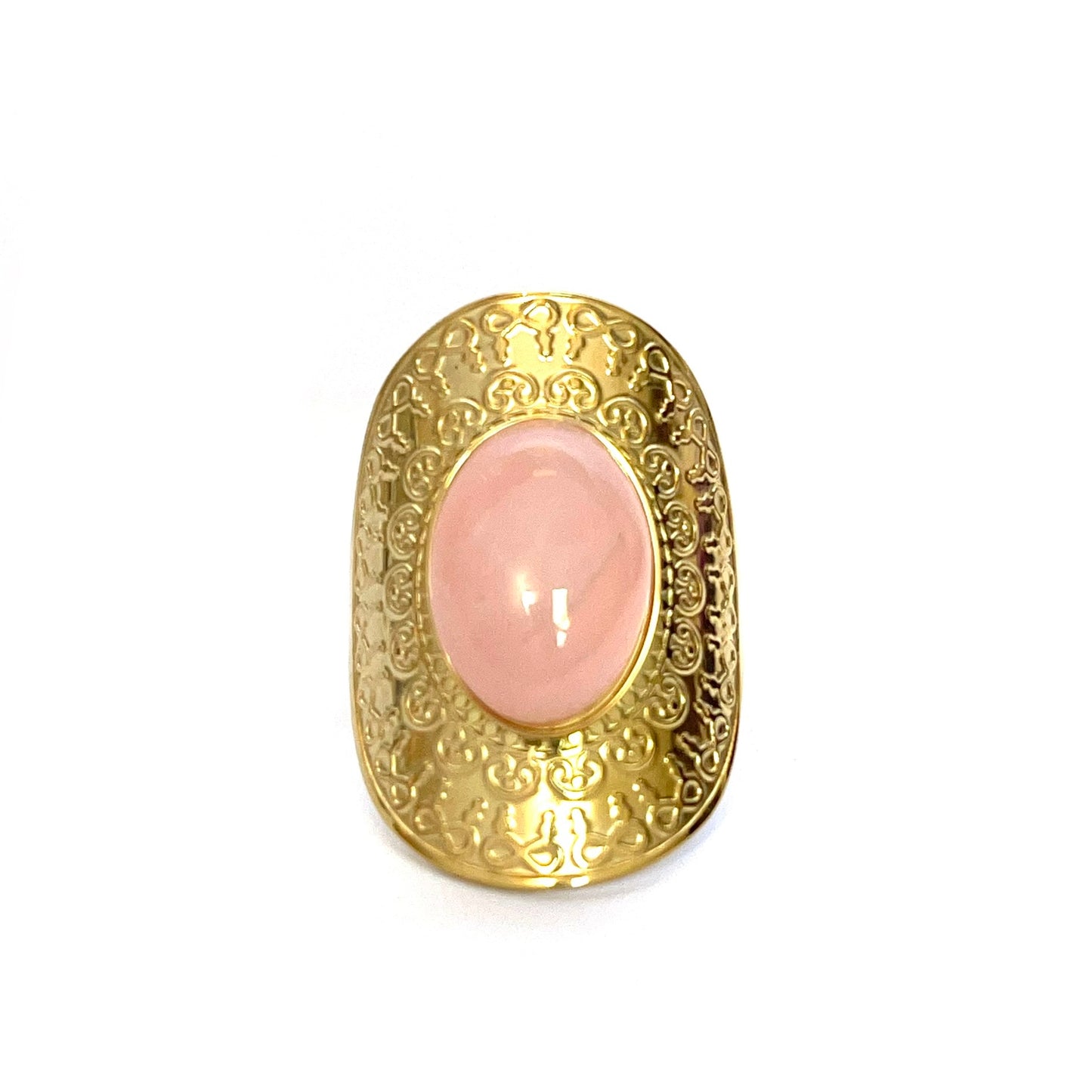 Rose Quartz ring