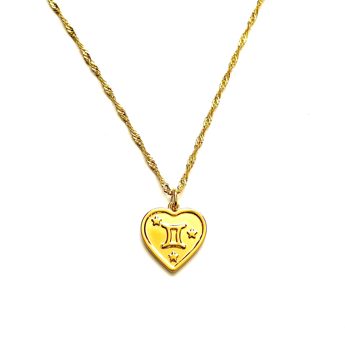 Zodiac Heart Necklace