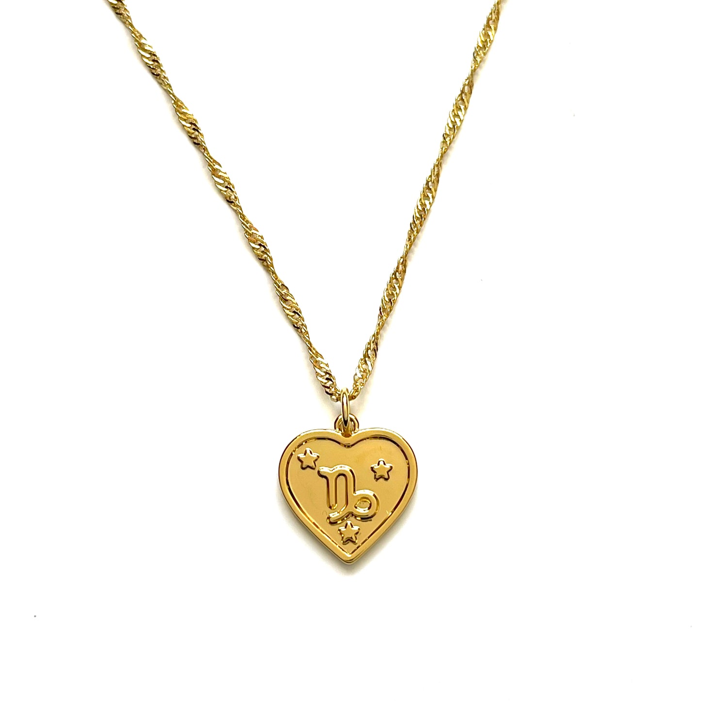 Zodiac Heart Necklace