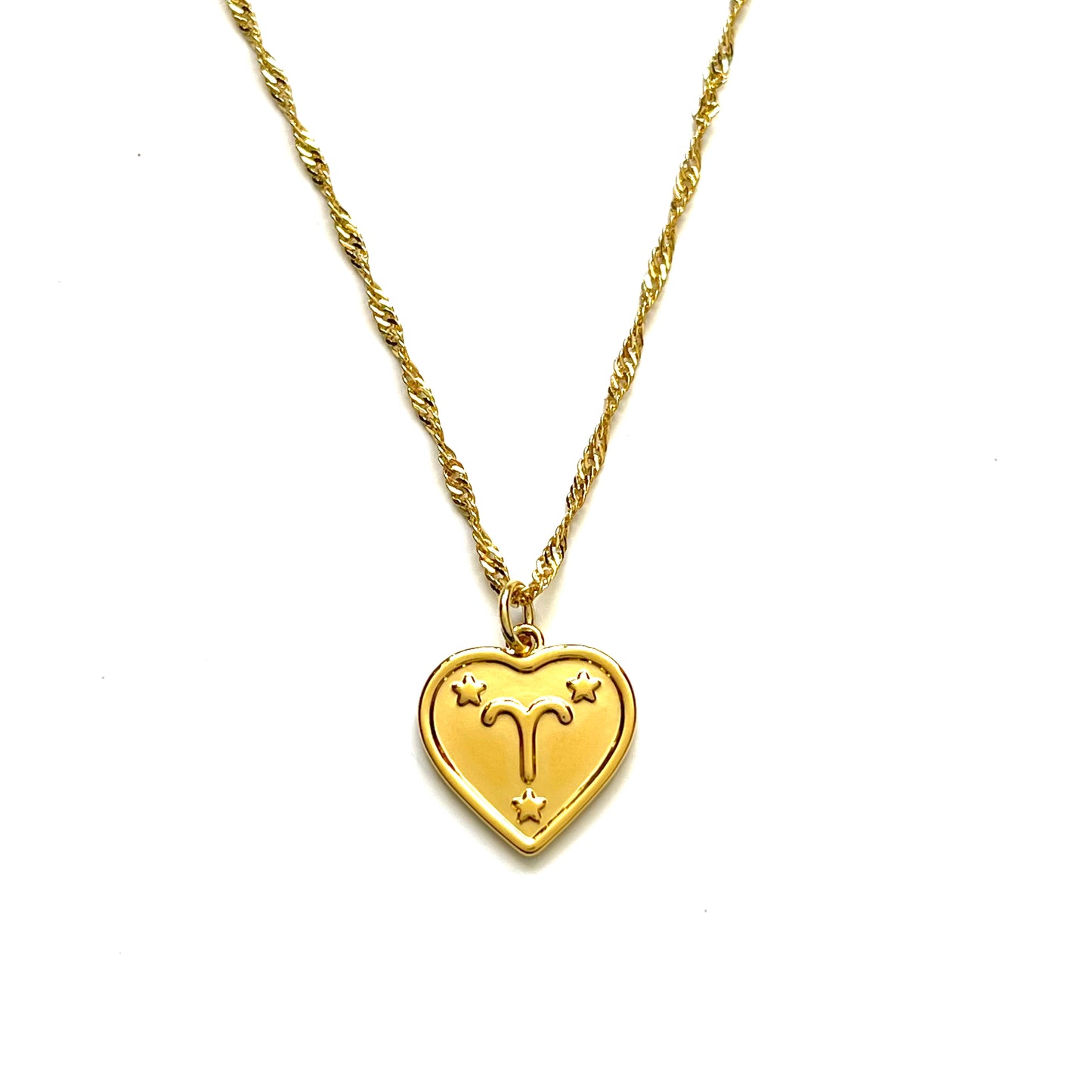 Zodiac Heart Necklace