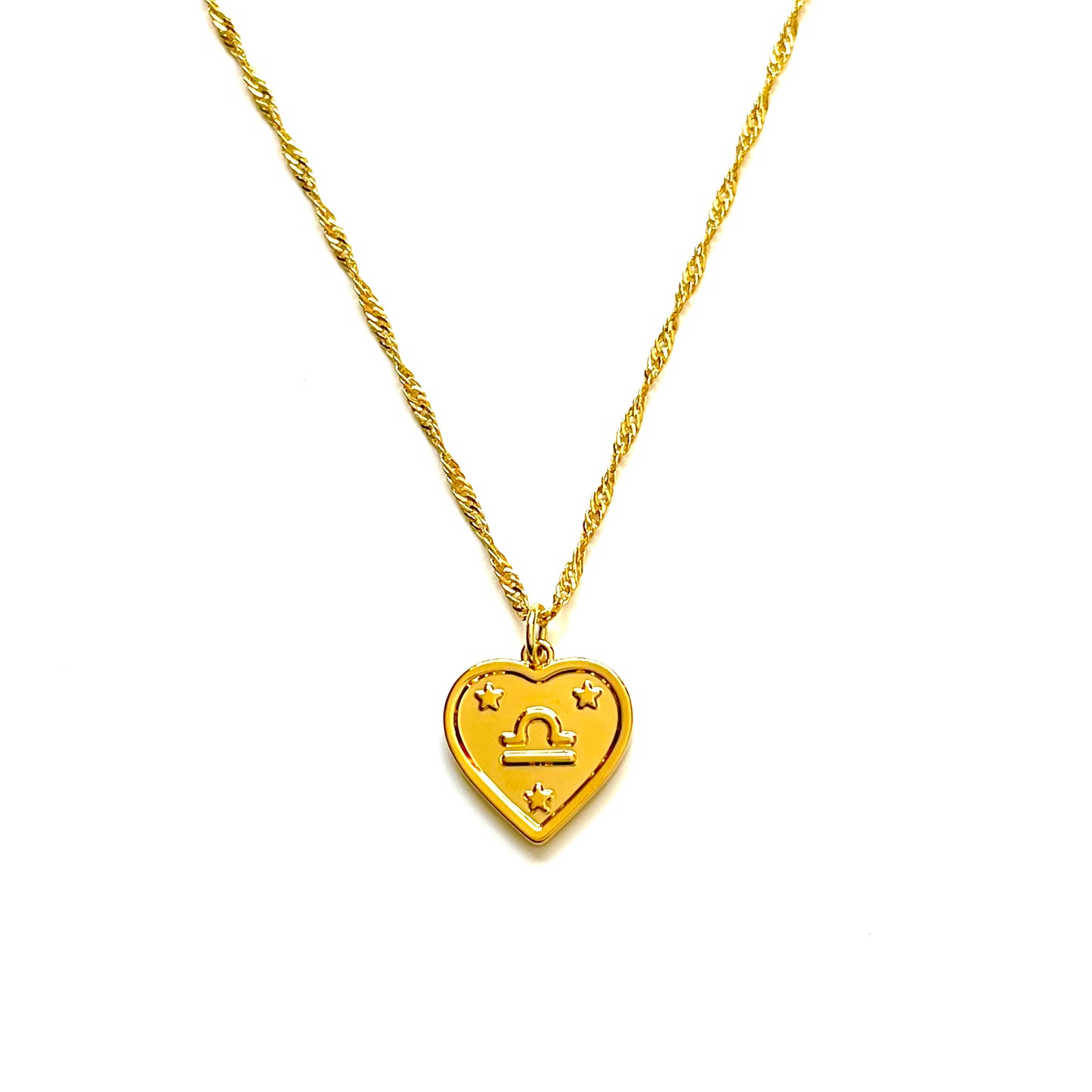 Zodiac Heart Necklace