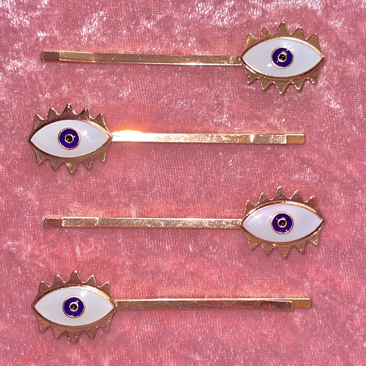 Evil Eye hair clips