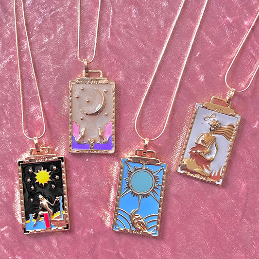 Enamel Tarot Nacklace