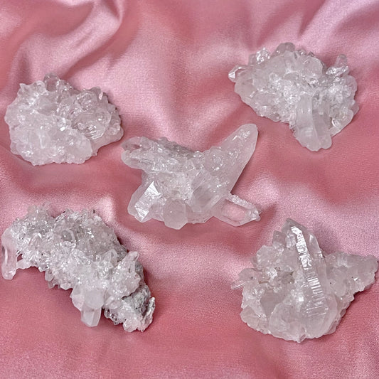 Lemurian Quartz cluster